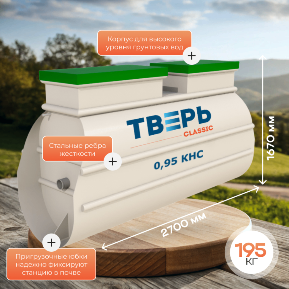 ТВЕРЬ Classic 0,95 КНС